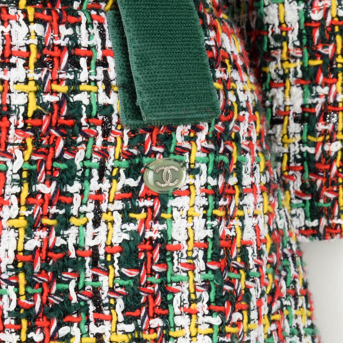 Chanel Multicolour Fantasy Tweed Velcro Jacket FR 36