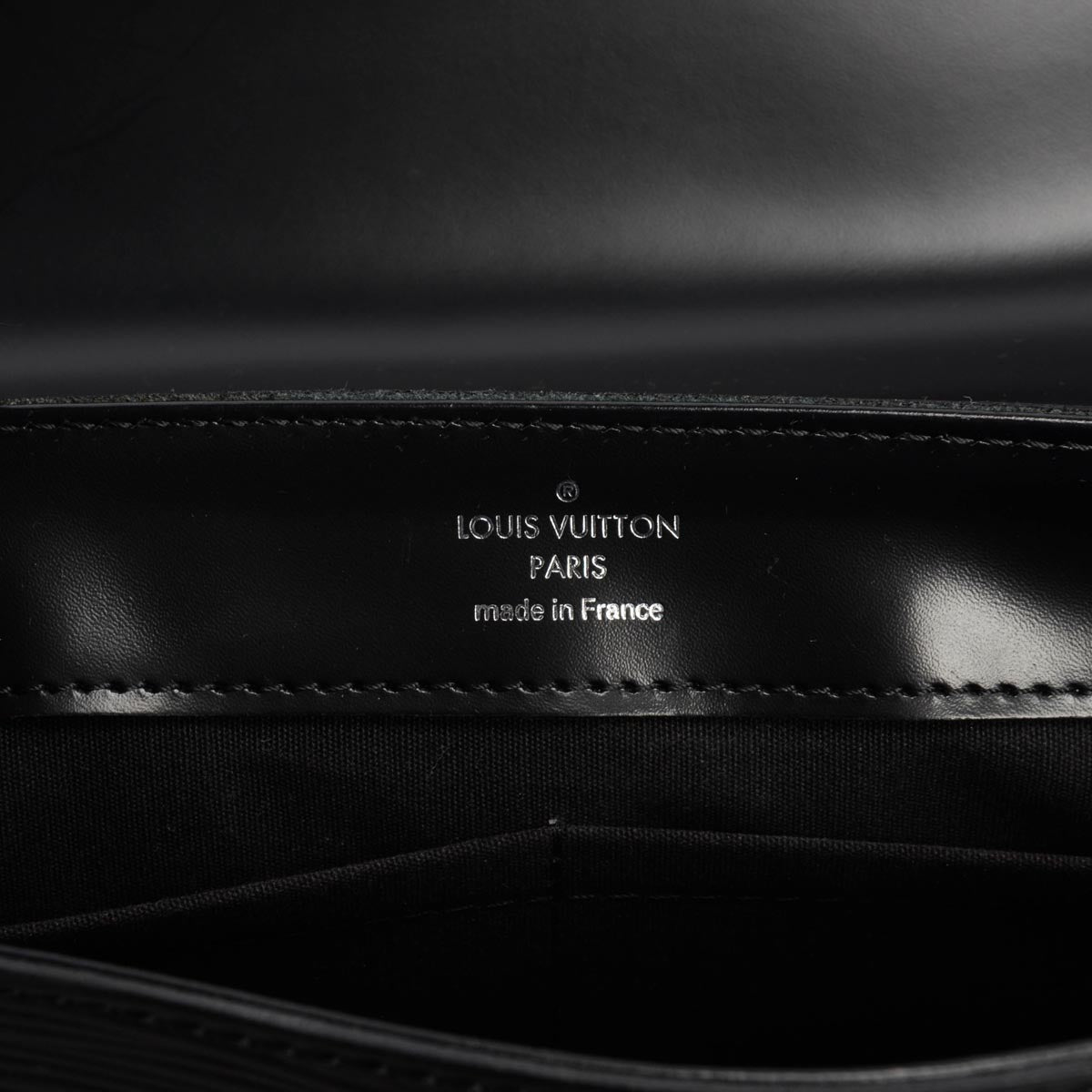 Louis Vuitton Black Epi Leather Bagatelle PM