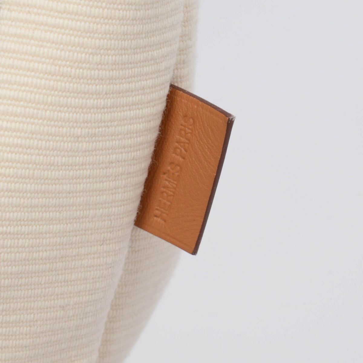 Hermes Blue Rocabar Canvas Zoulou Picnic Tote