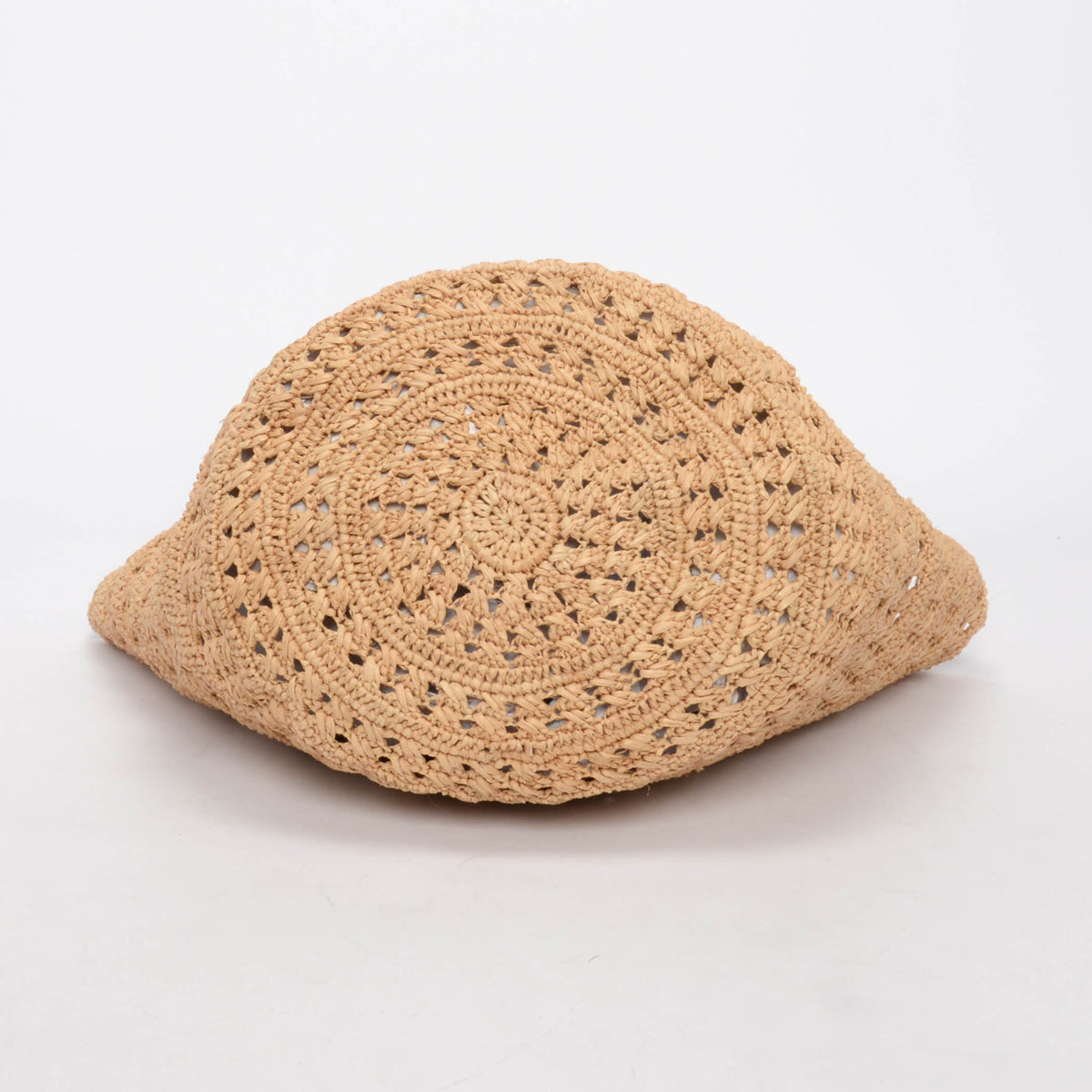 Saint Laurent Tan Raffia Medium Panier Basket Tote