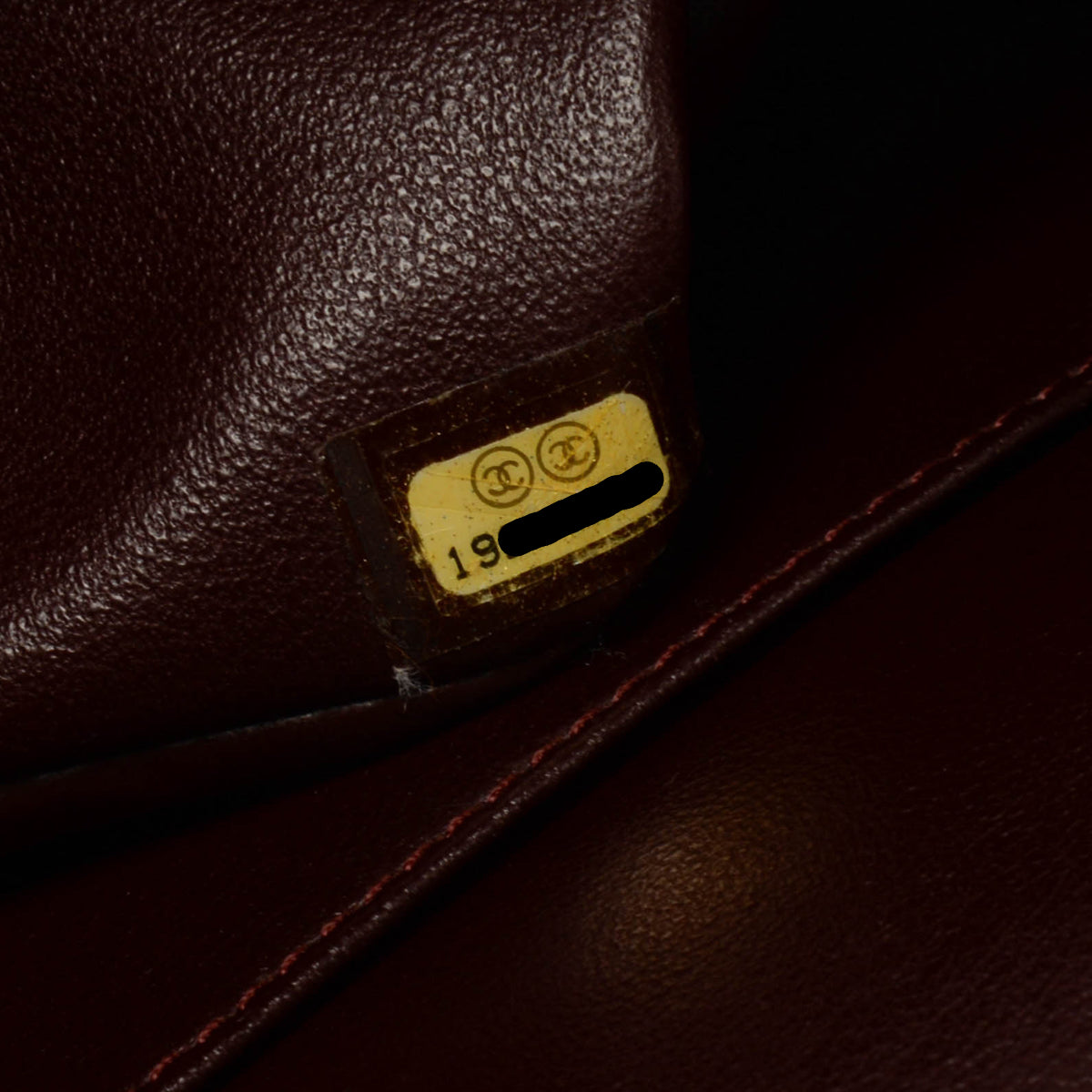 Chanel Black Aged Calfskin 2.55 Reissue 227 Flap Bag