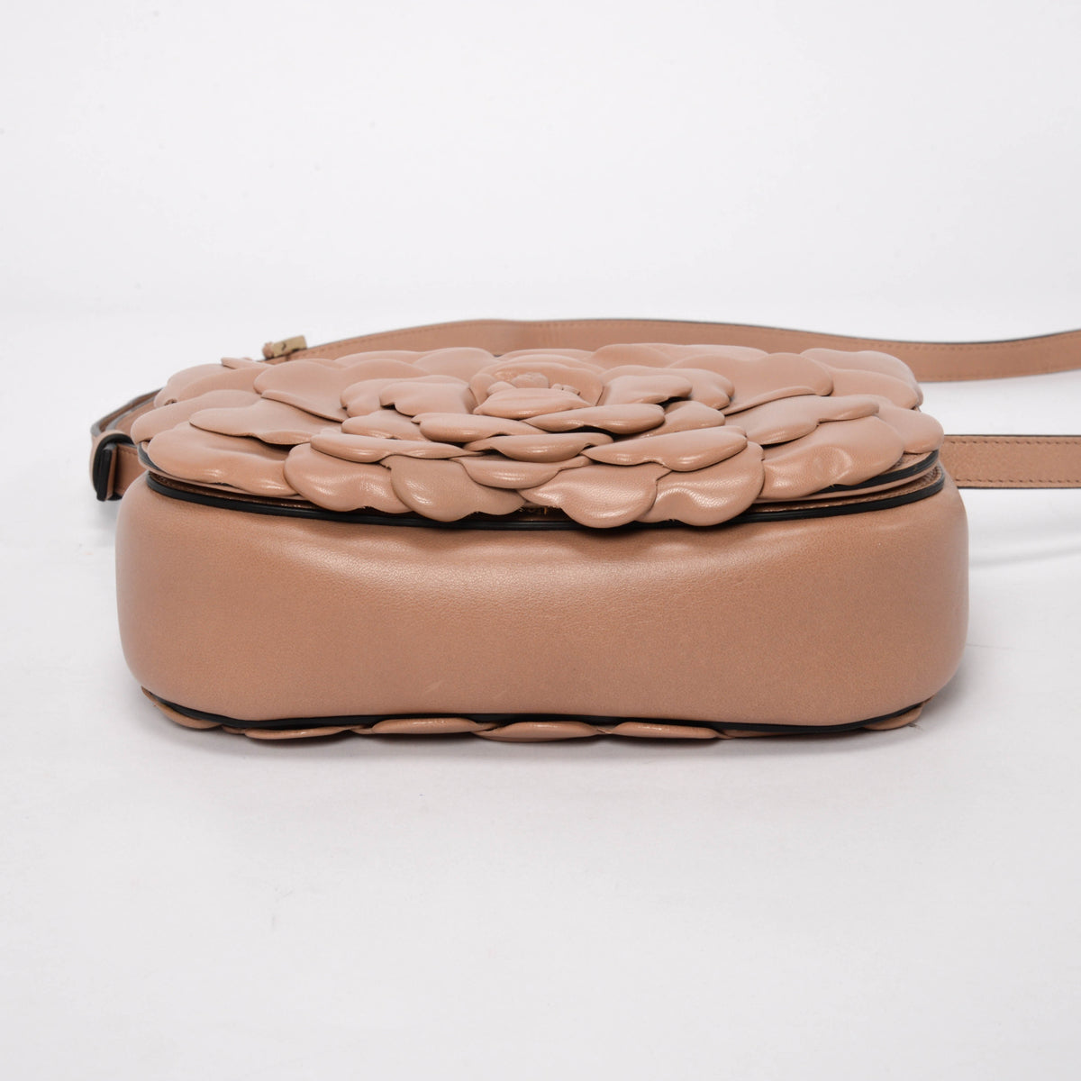 Valentino Rose Cannelle Nappa Atelier 03 Rose Edition Small Flap Bag