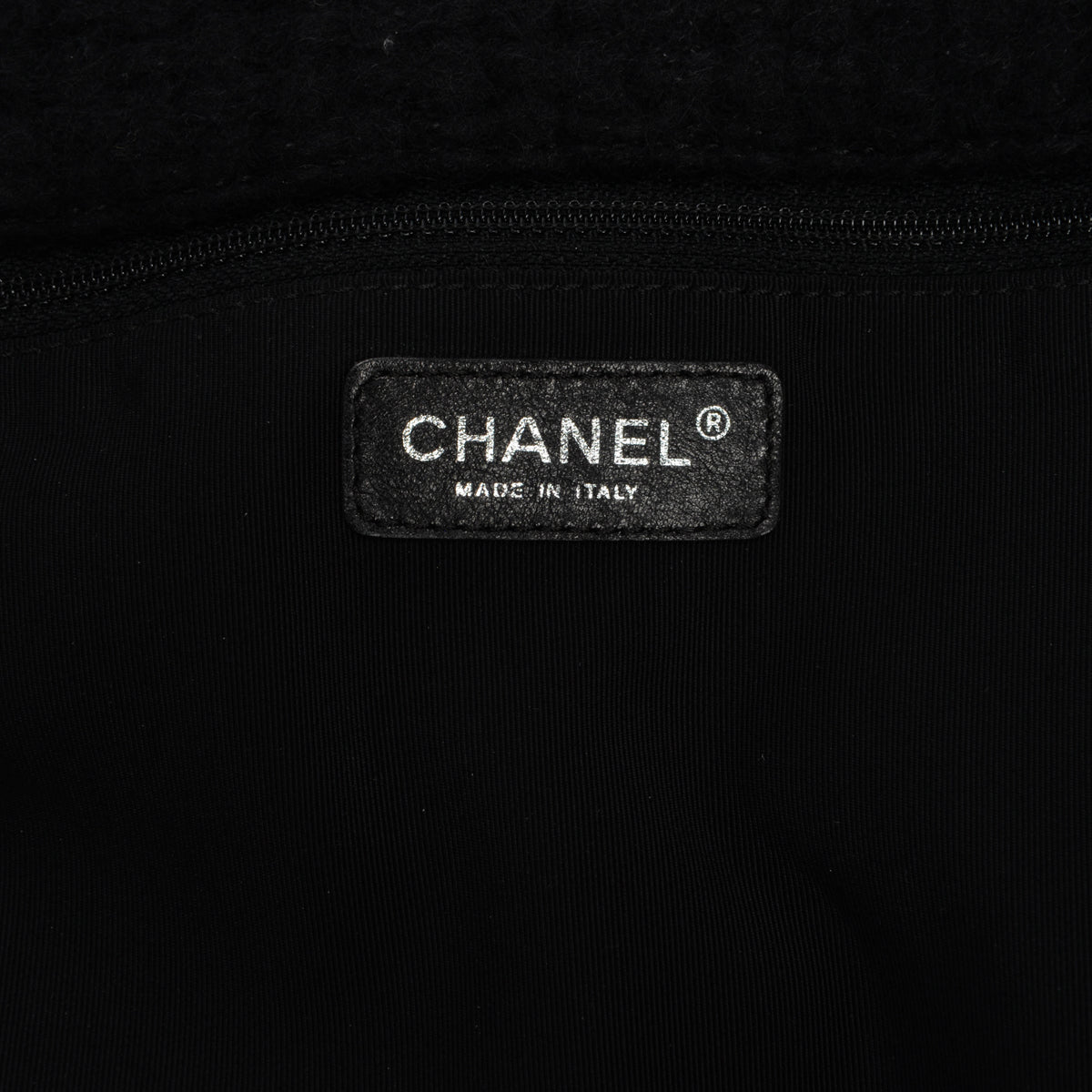 Chanel Black Quilted Boucle 2.55 Reissue XXL Flap Bag