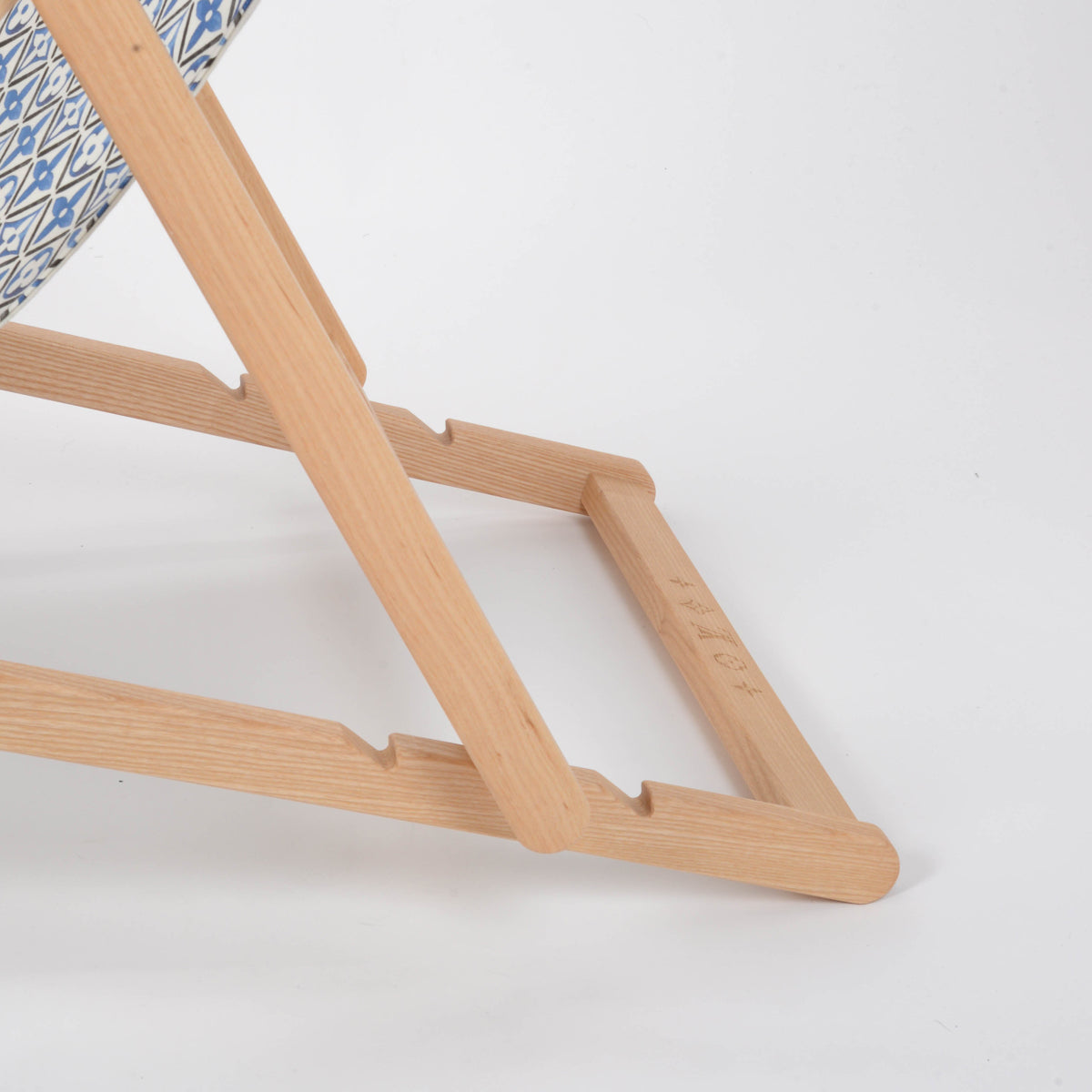 Louis Vuitton Blue Monogram Acrylic Fabric Grace Deckchair