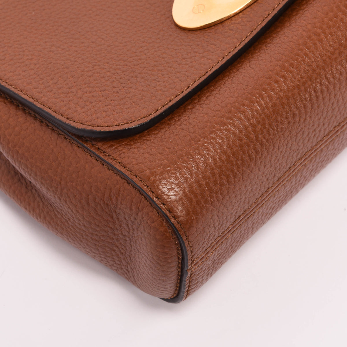 Mulberry Oak Grained Leather Small Lily Bag