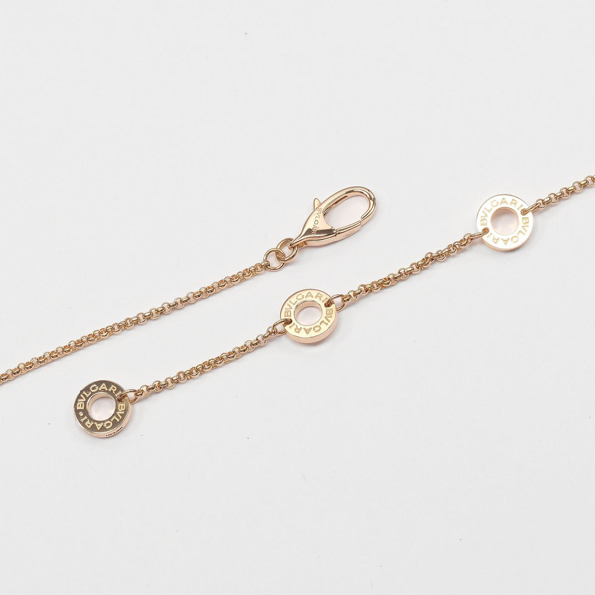 Bulgari B.Zero1 18K Rose Gold with Diamonds Pendant