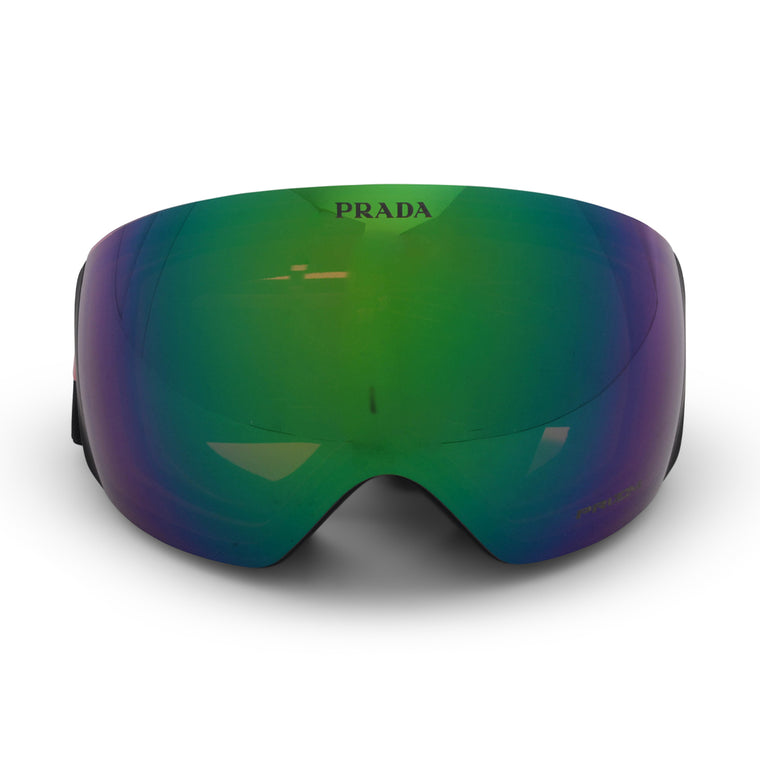 Prada Green Linea Rossa Ski Goggles