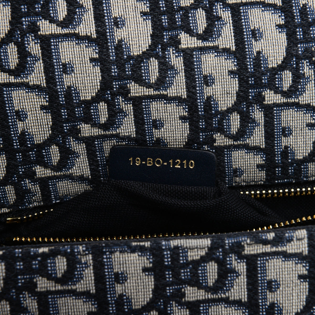 Dior Blue Oblique Jacquard 30 Montaigne Flap Bag