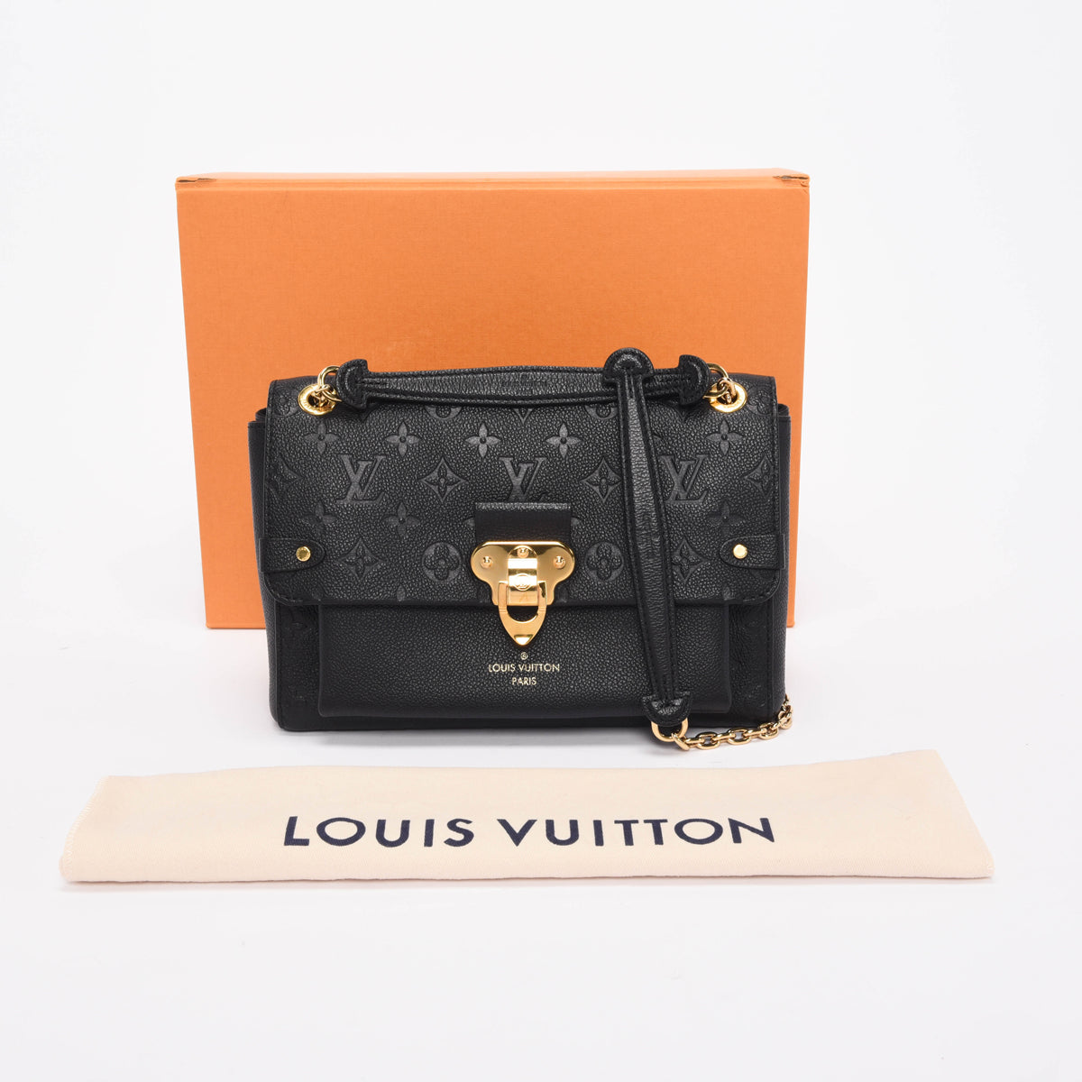 Louis Vuitton Black Empreinte Monogram Vavin PM Bag