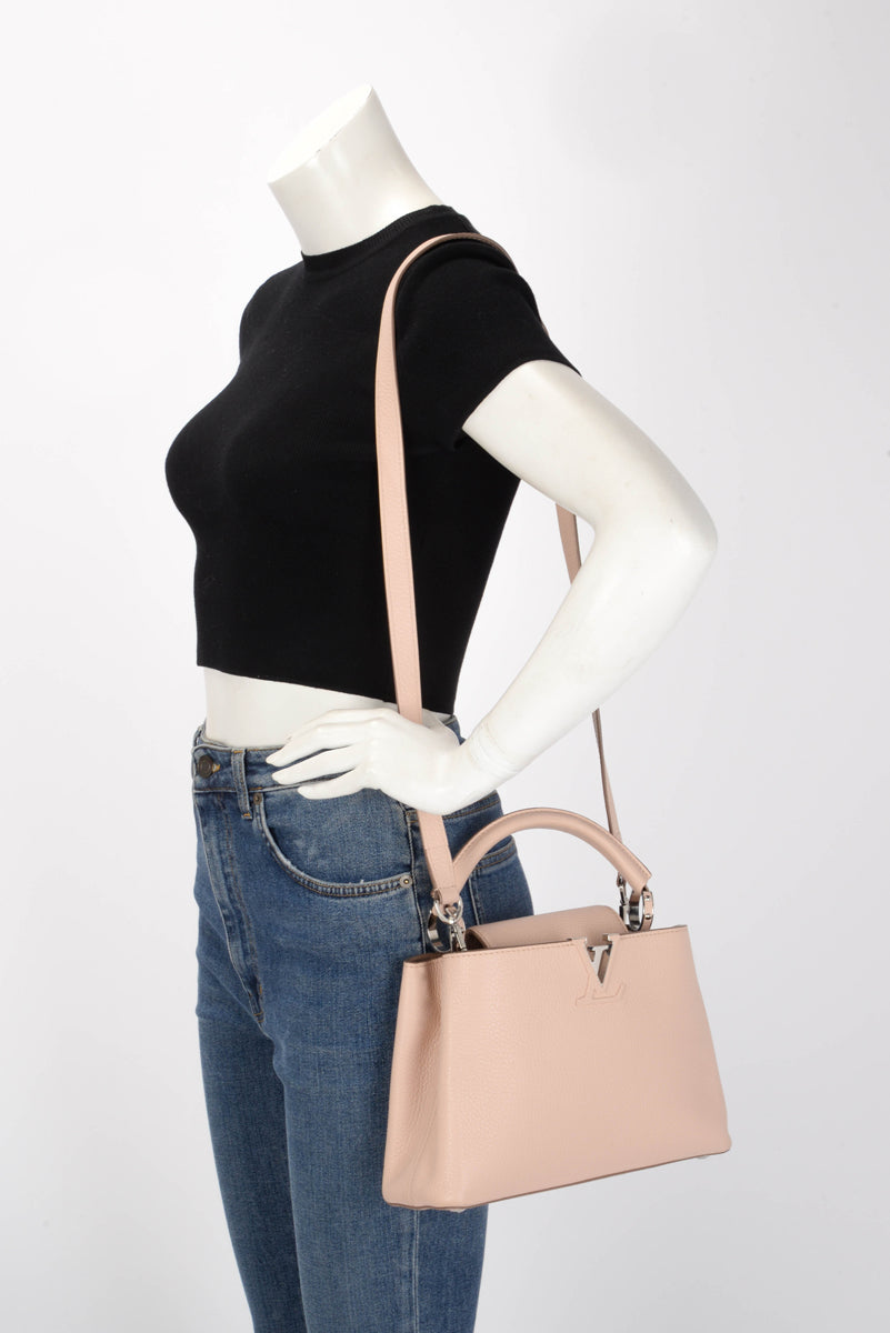 Louis Vuitton Pink Parnassea Capucines BB