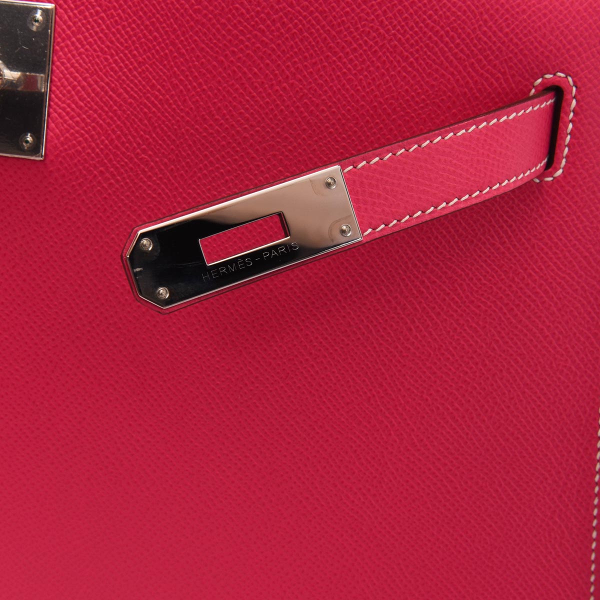 Hermes Rose Tyrien Epsom Sellier Kelly 32 PHW