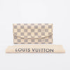 Louis Vuitton Damier Azur Emilie Wallet - Blue Spinach