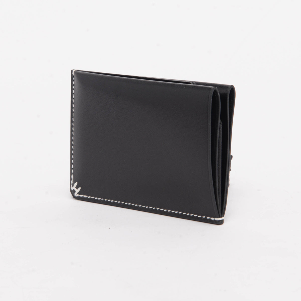 Hermes Black Box Calf H Sellier Card Holder