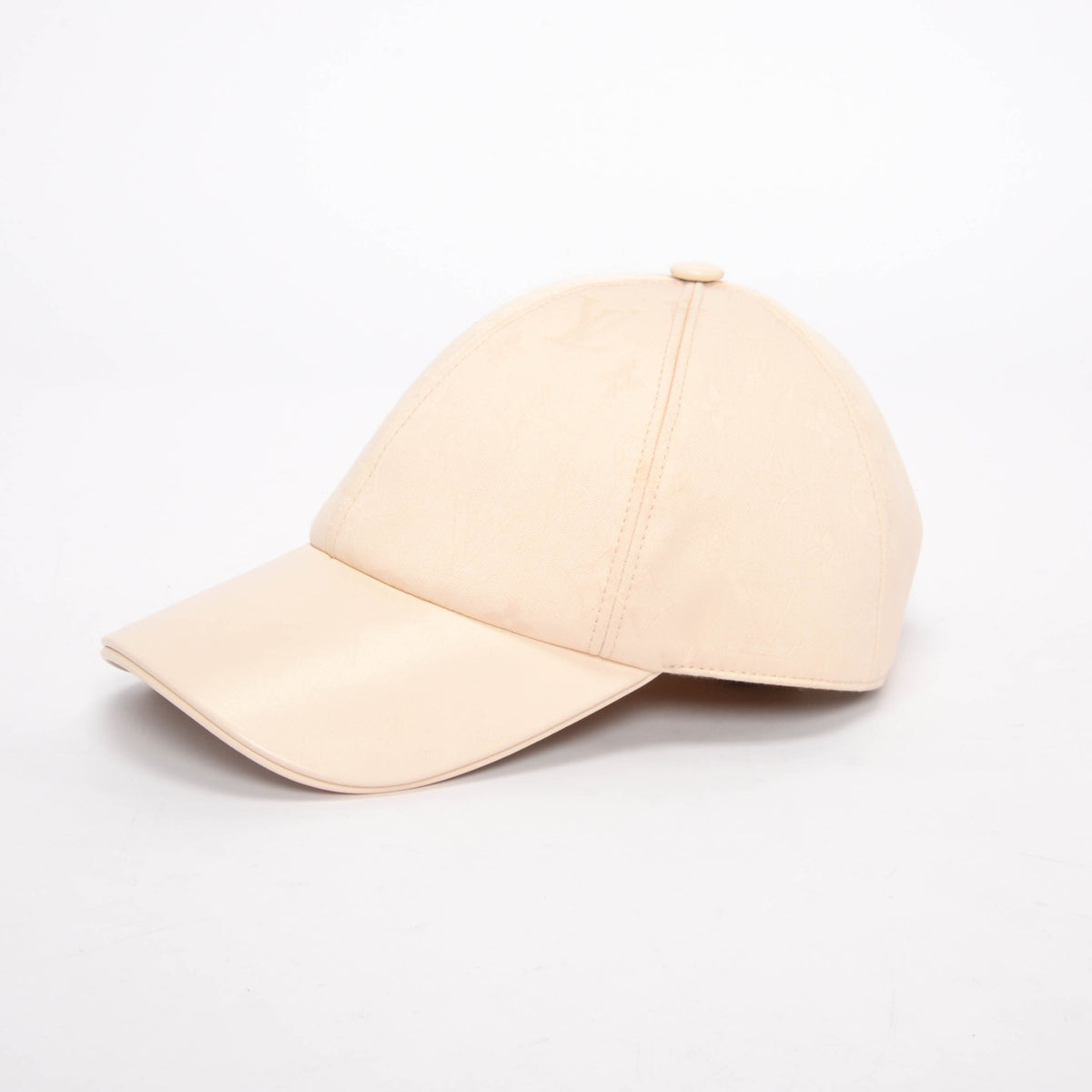 Louis Vuitton Cream Monogram Jacquard LV First Cap