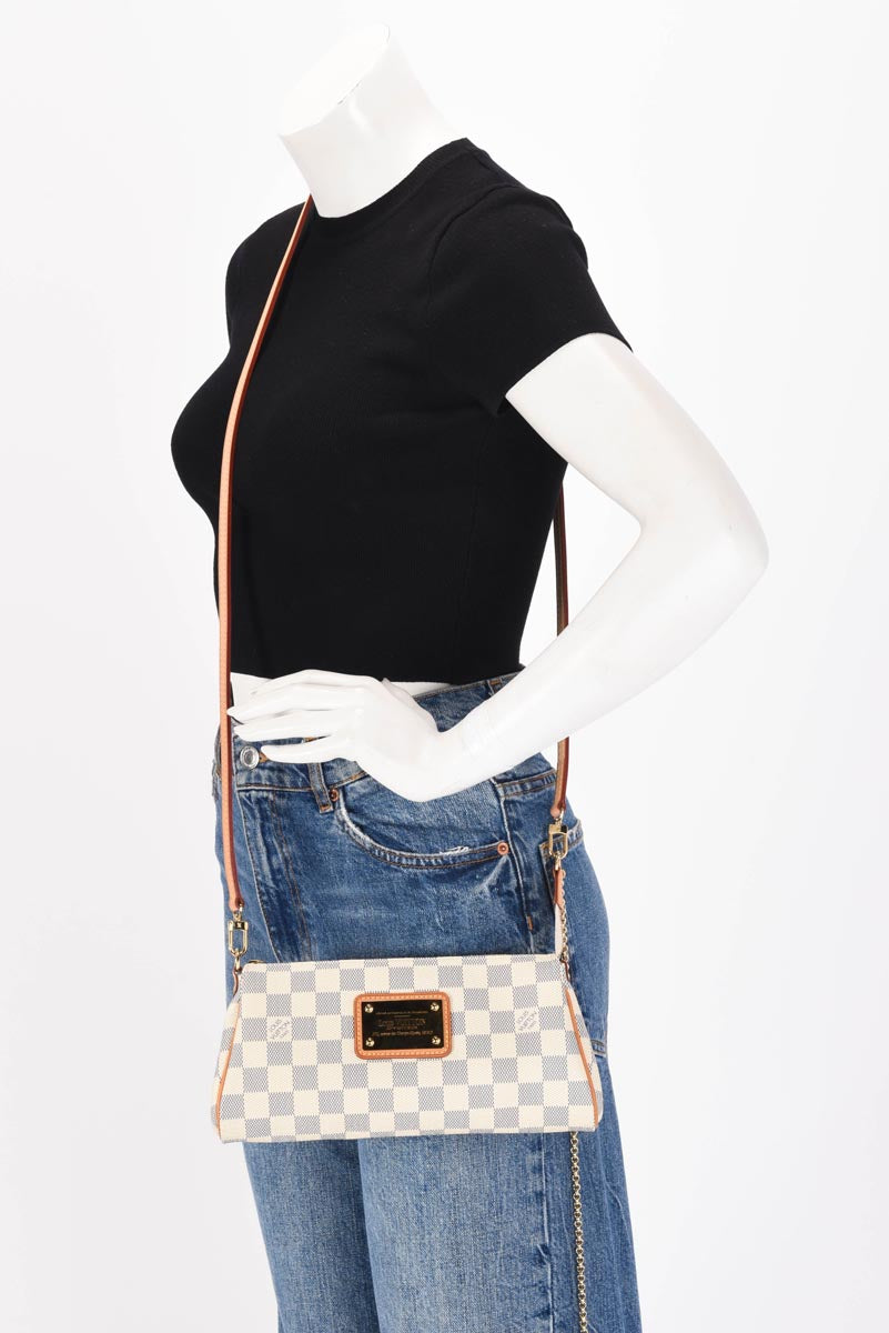 Louis Vuitton Damier Azur Eva Shoulder Bag