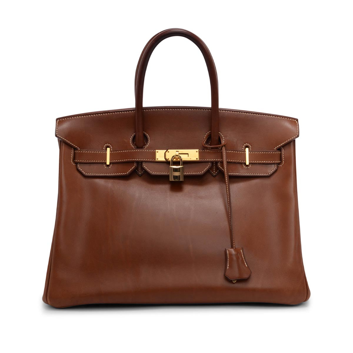 Hermes Fauve Barenia Faubourg Birkin 35 GHW