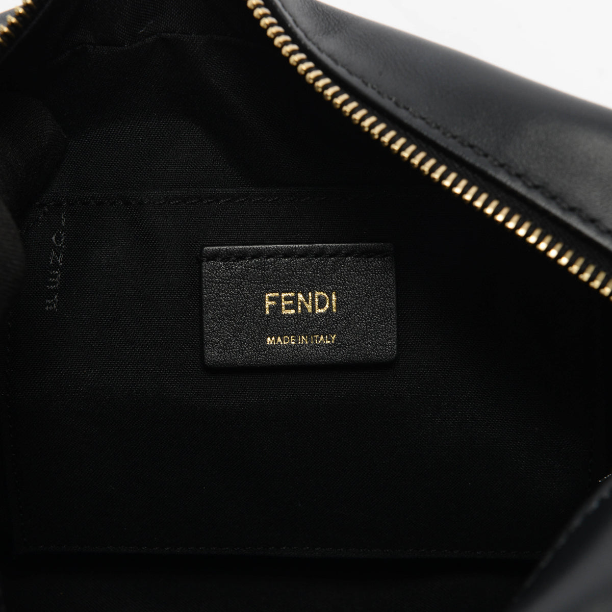 Fendi Tobacco Glazed Canvas FF 1974 Camera Bag