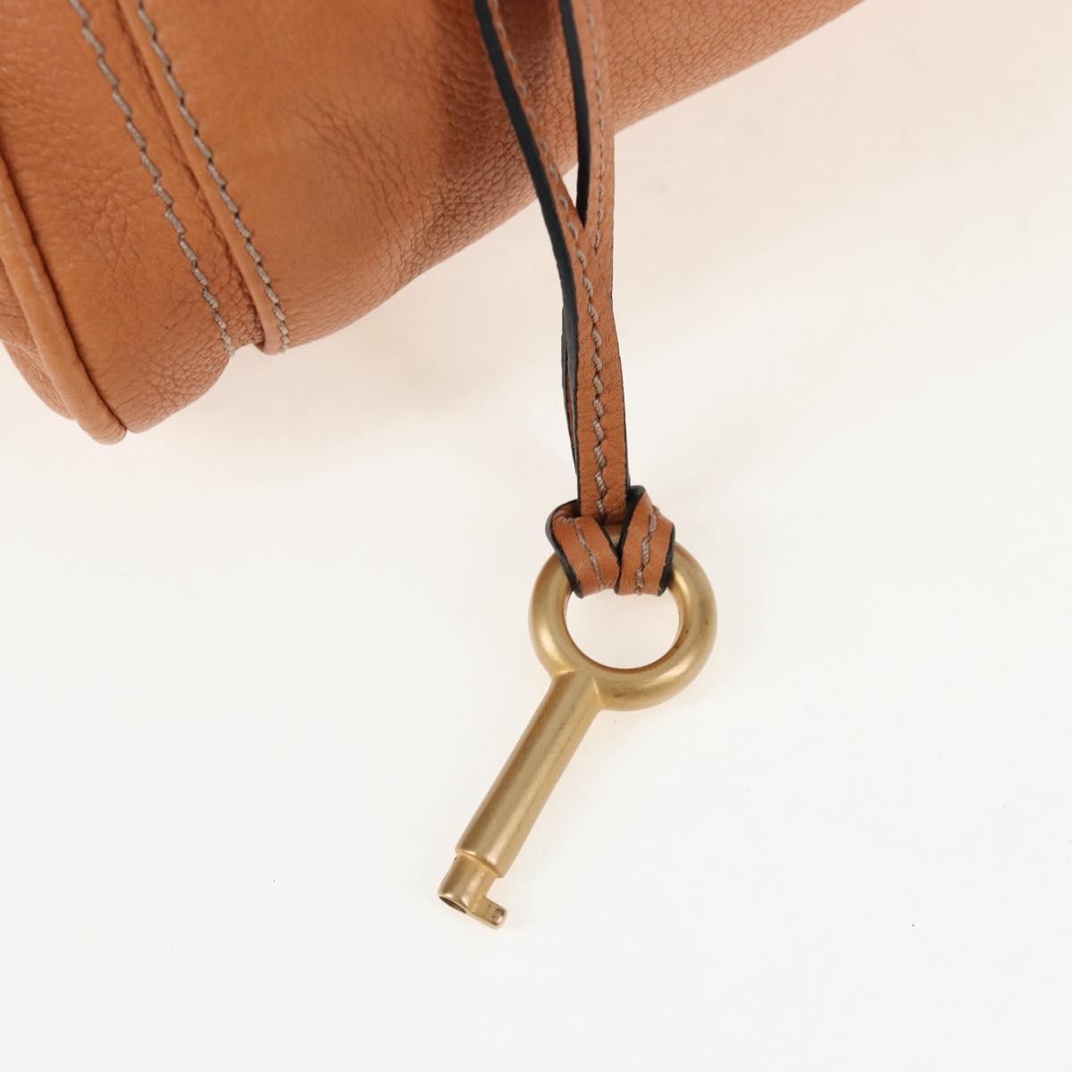 Chloe Cognac Leather Medium Paddington Bag
