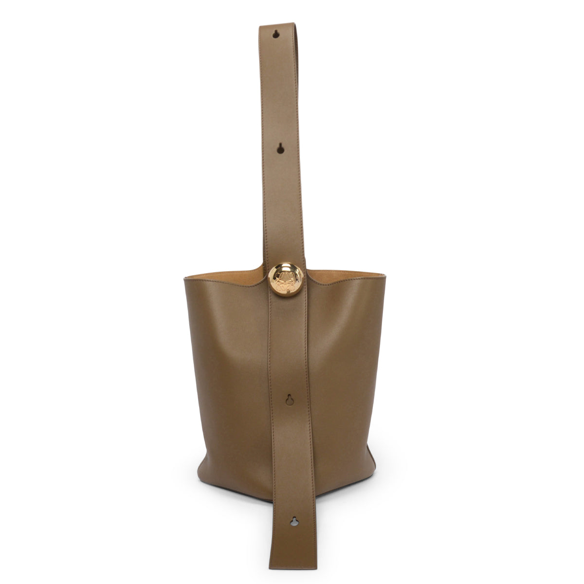Loewe Tundra Calfskin Medium Pebble Bucket Bag