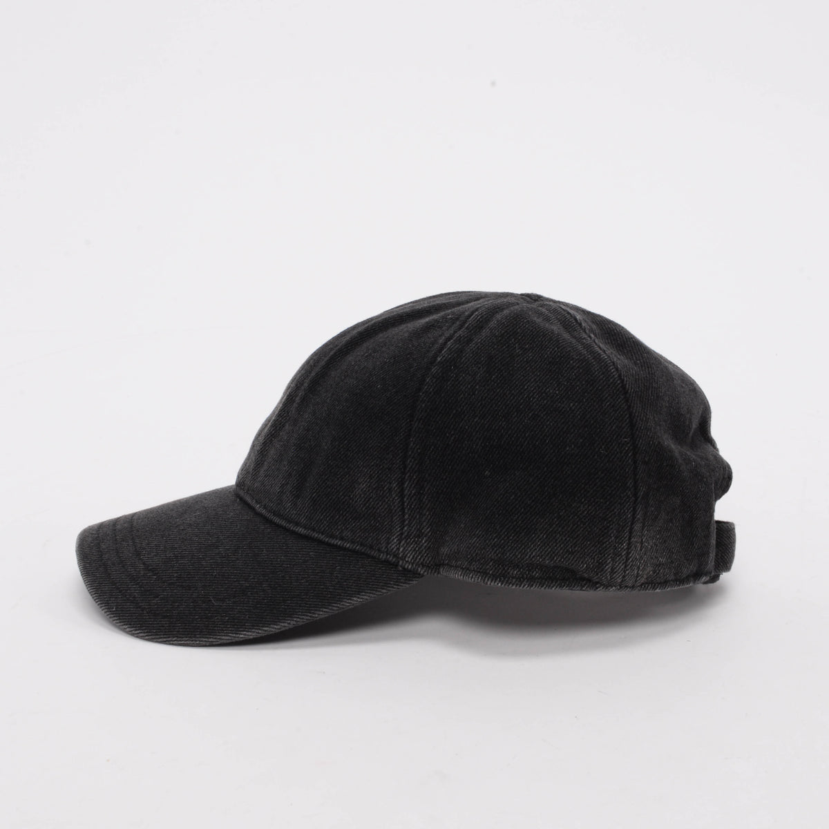 Prada Black Denim Baseball Cap