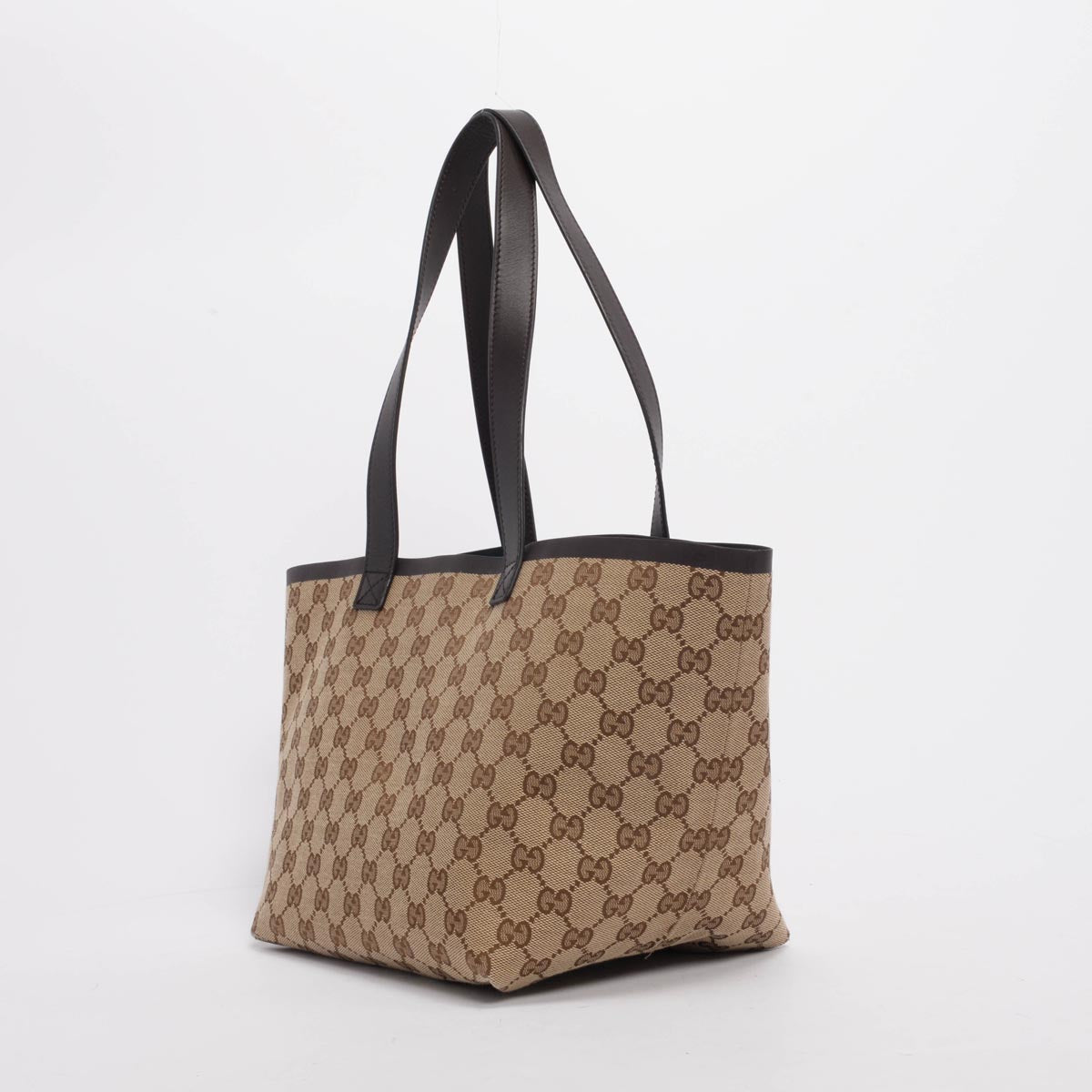 Gucci Beige GG Canvas Totissima Small Tote