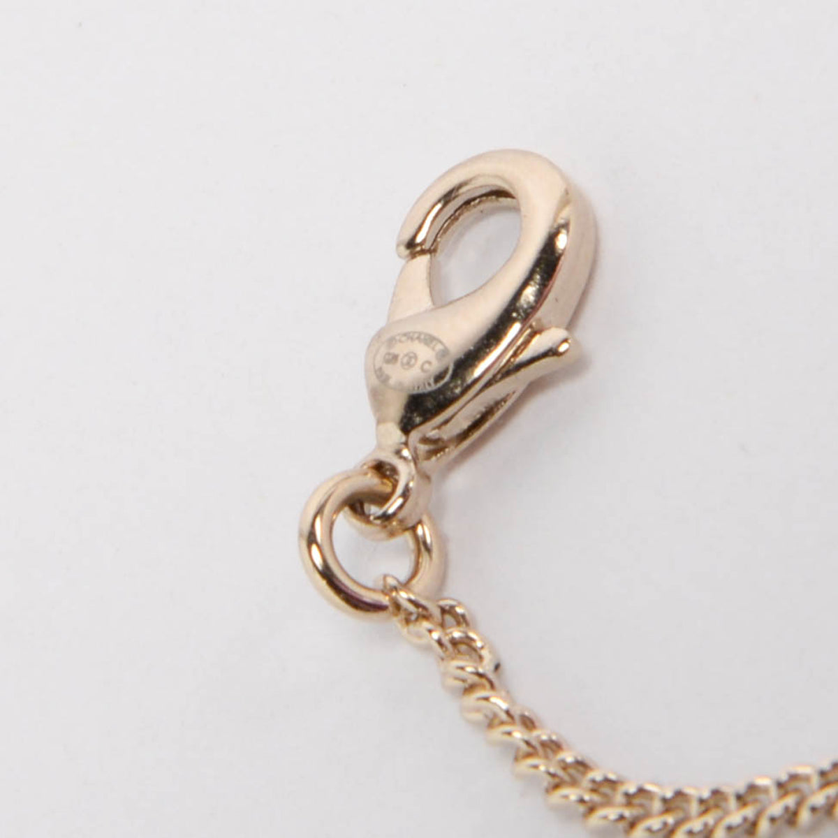 Chanel Light Gold & Emerald Crystal & Pearl Deer Pendant Necklace
