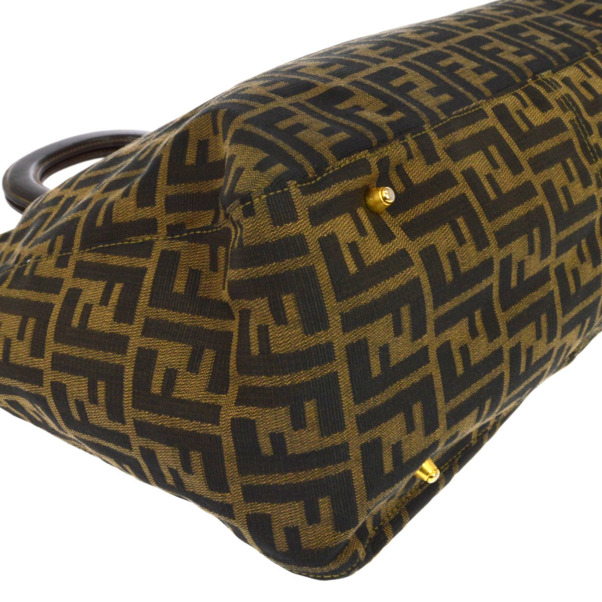 Fendi Vintage Zucca Canvas Shopper Tote