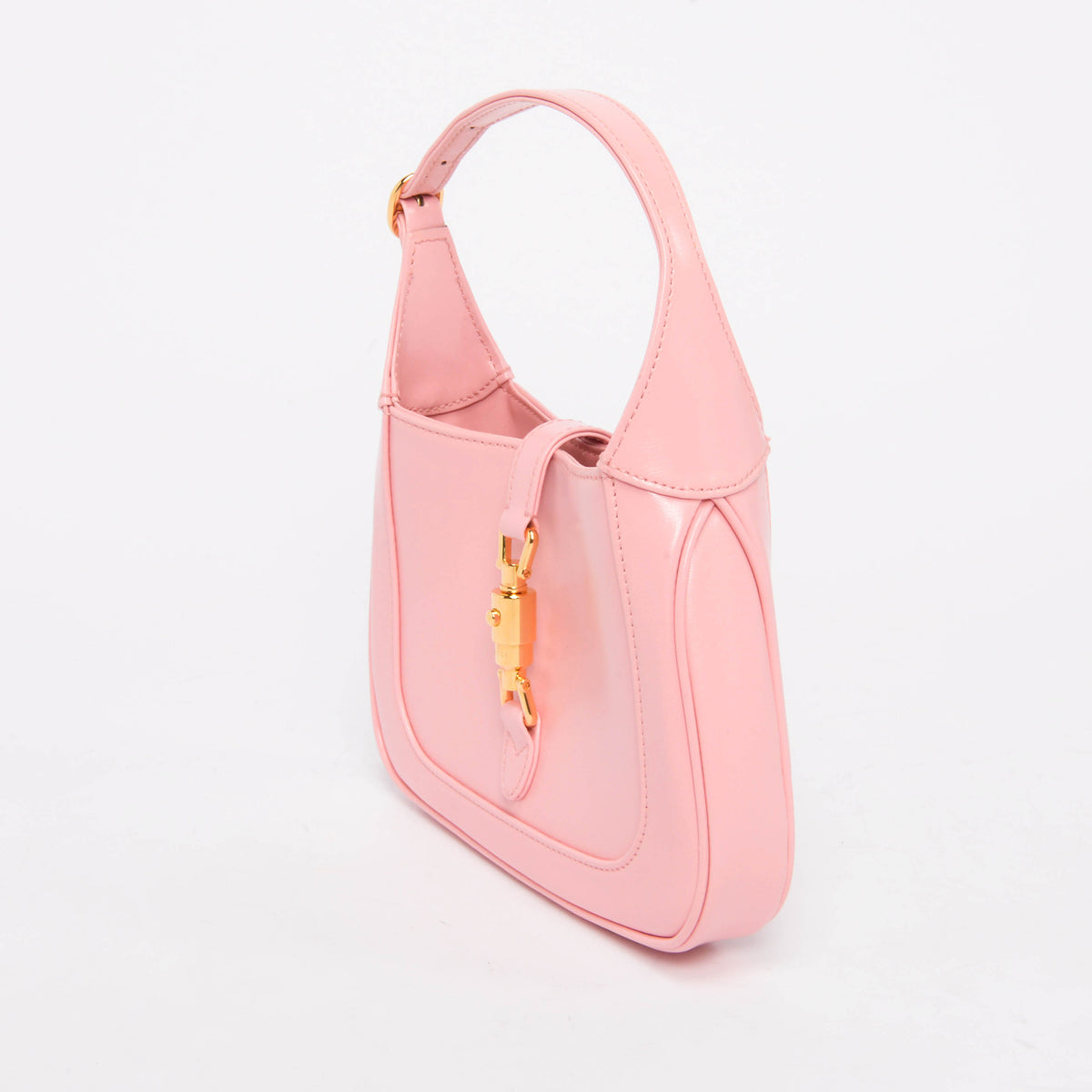 Gucci Pink Calfskin 1961 Mini Jackie Bag