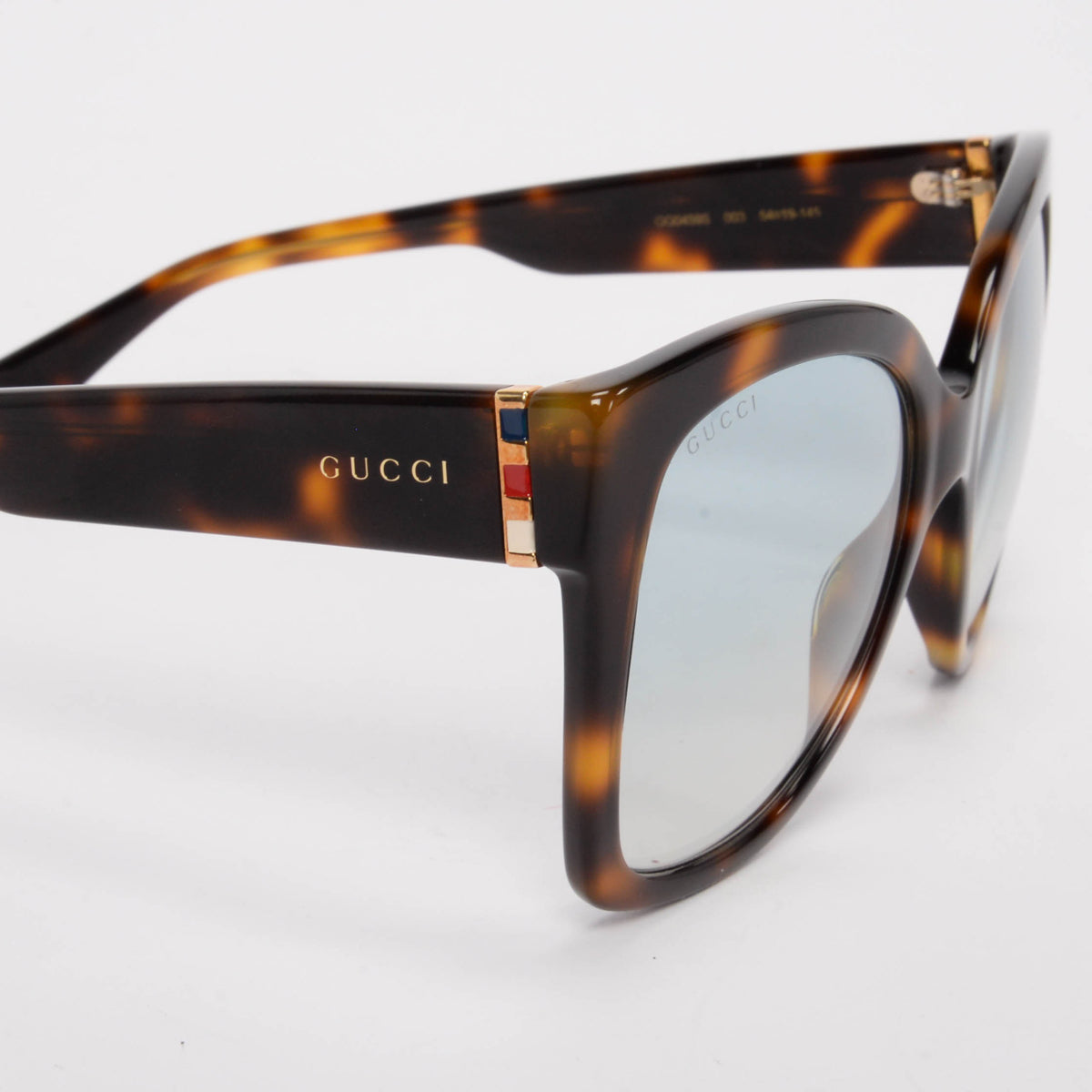 Gucci Havana Oversized Sunglasses