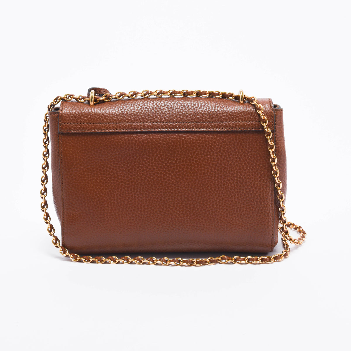 Mulberry Oak Grained Leather Small Lily Bag