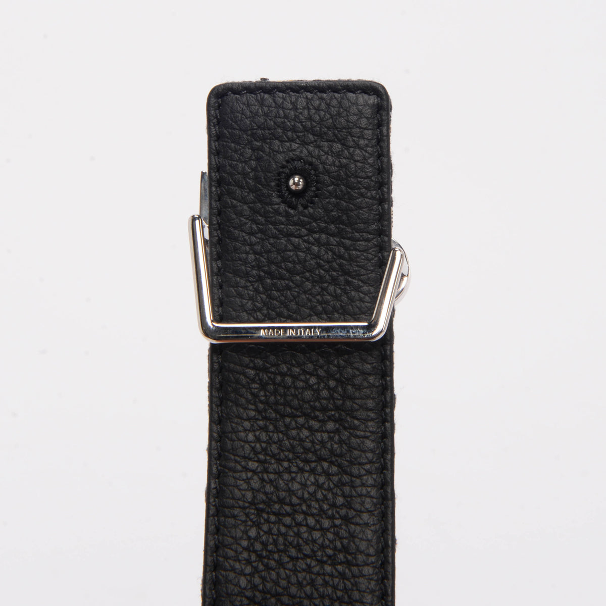 Dior Homme Navy Oblique Jacquard Reversible Belt