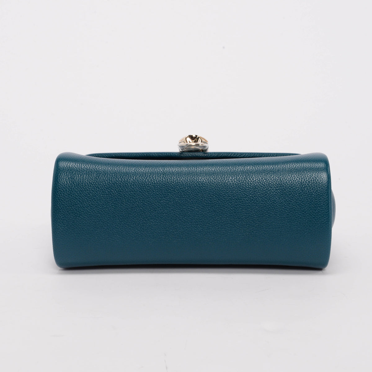 Cartier Teal Grained Calfskin Small Panthere de Cartier Bag