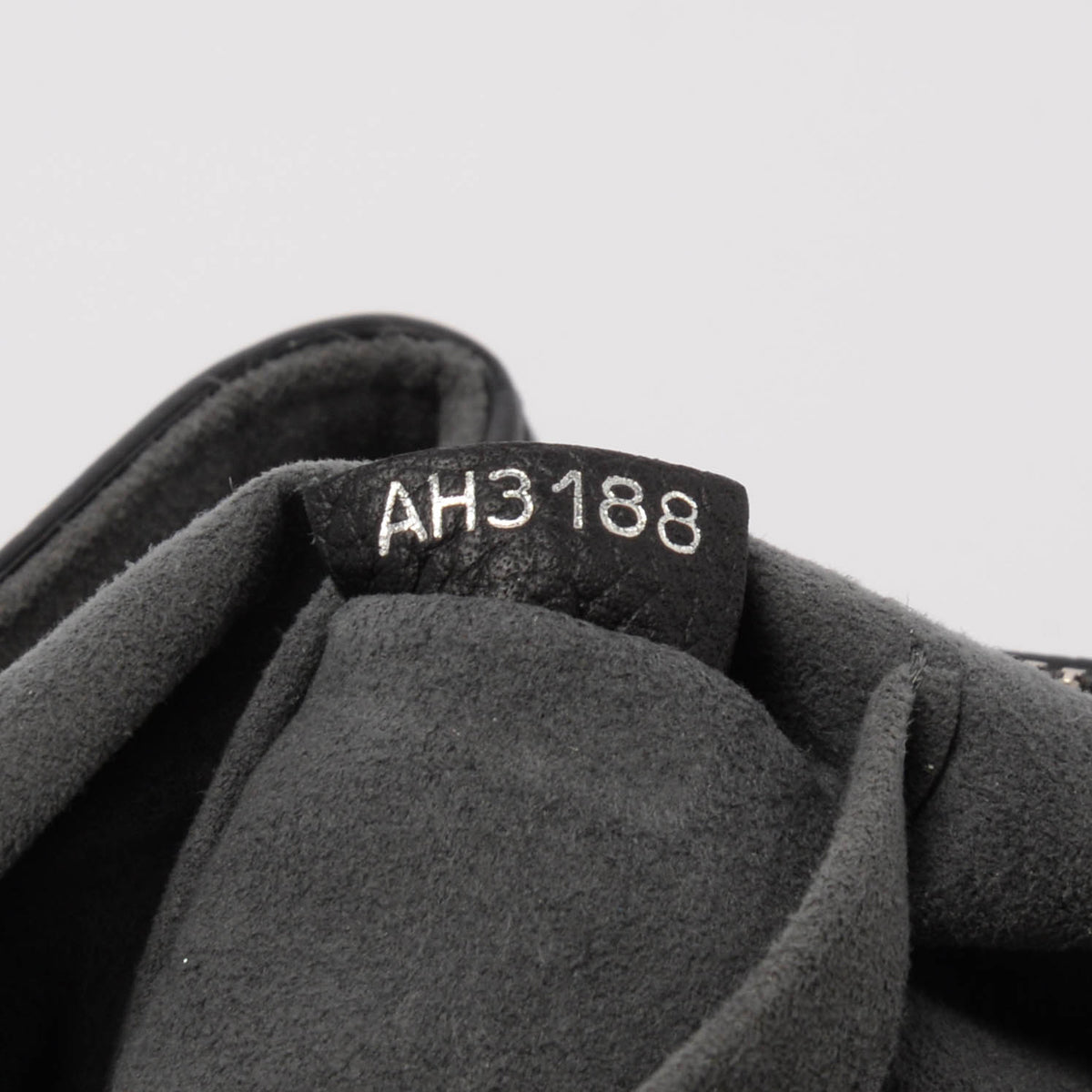Louis Vuitton Black Mahina Calfskin Haumea Bag