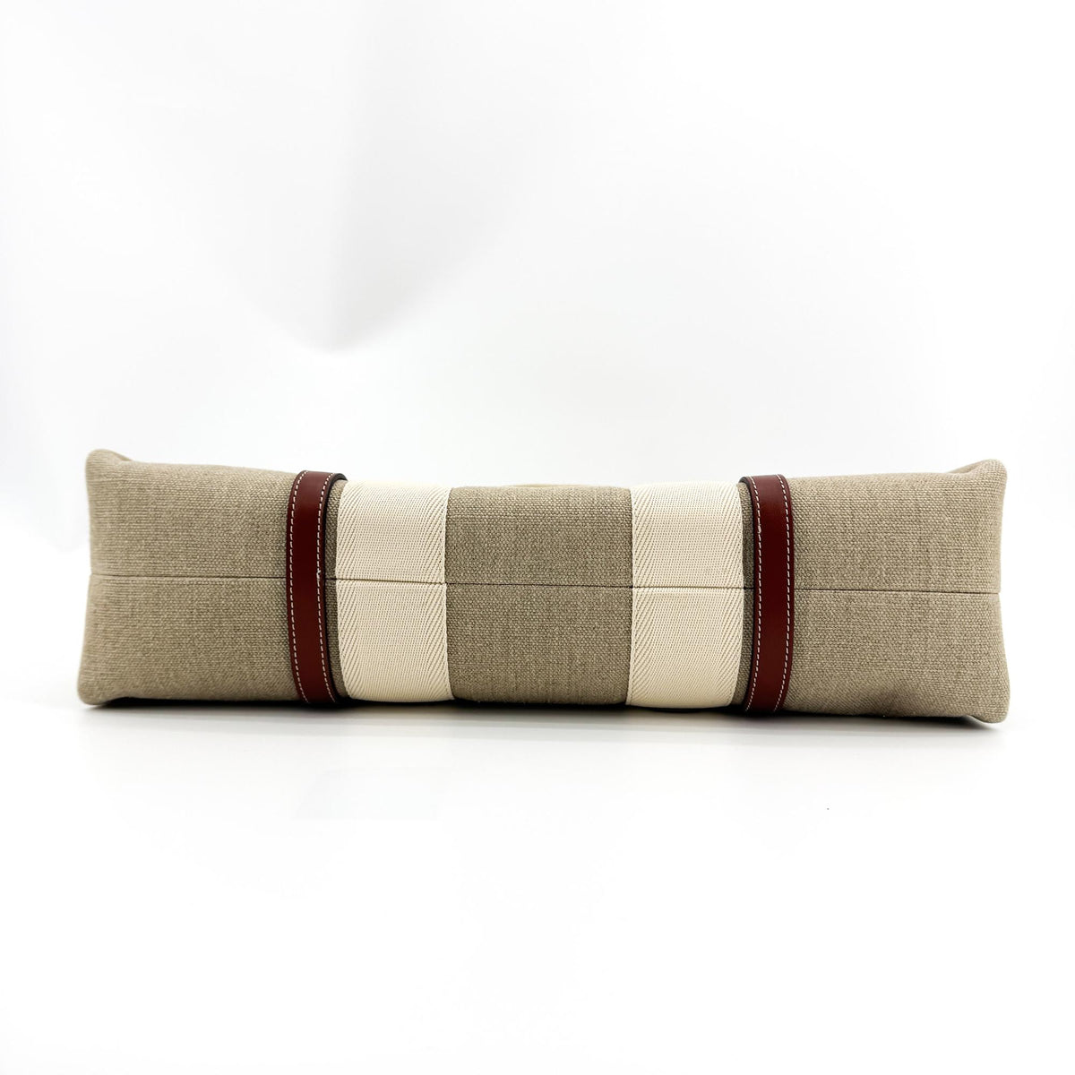 Chloe Brown Canvas with Leather Medium Woody Tote