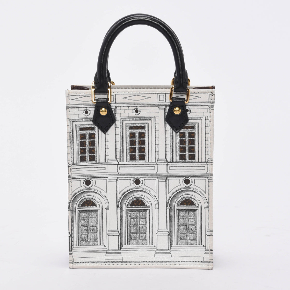 Louis Vuitton x Fornasetti Architettura Petit Sac Plat