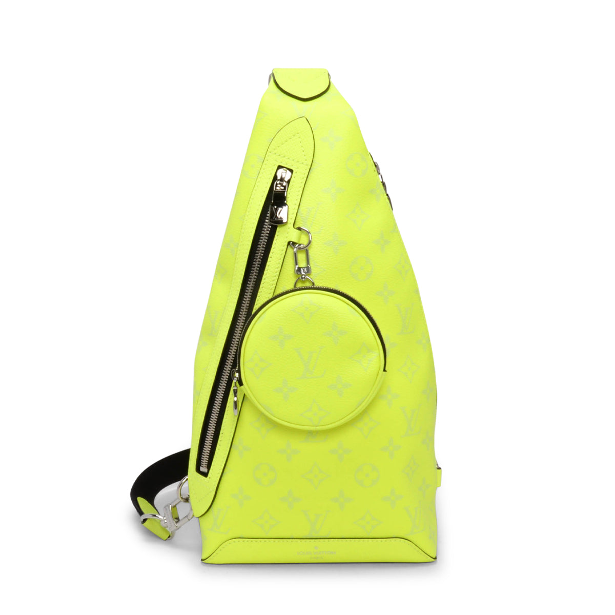 Louis Vuitton Neon Yellow Taigarama Duo Slingbag