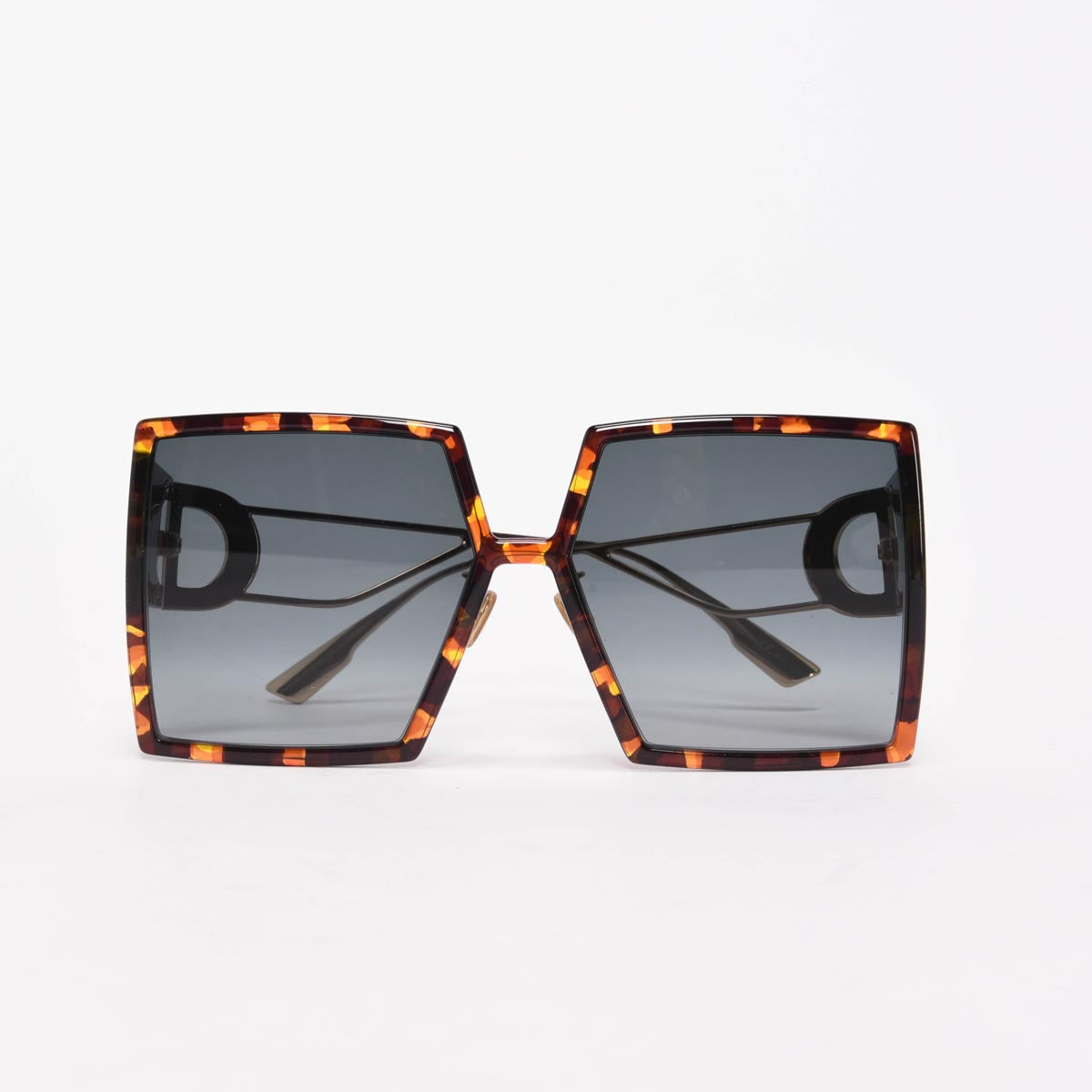 Dior Tortoise 30Montaigne Square Sunglasses