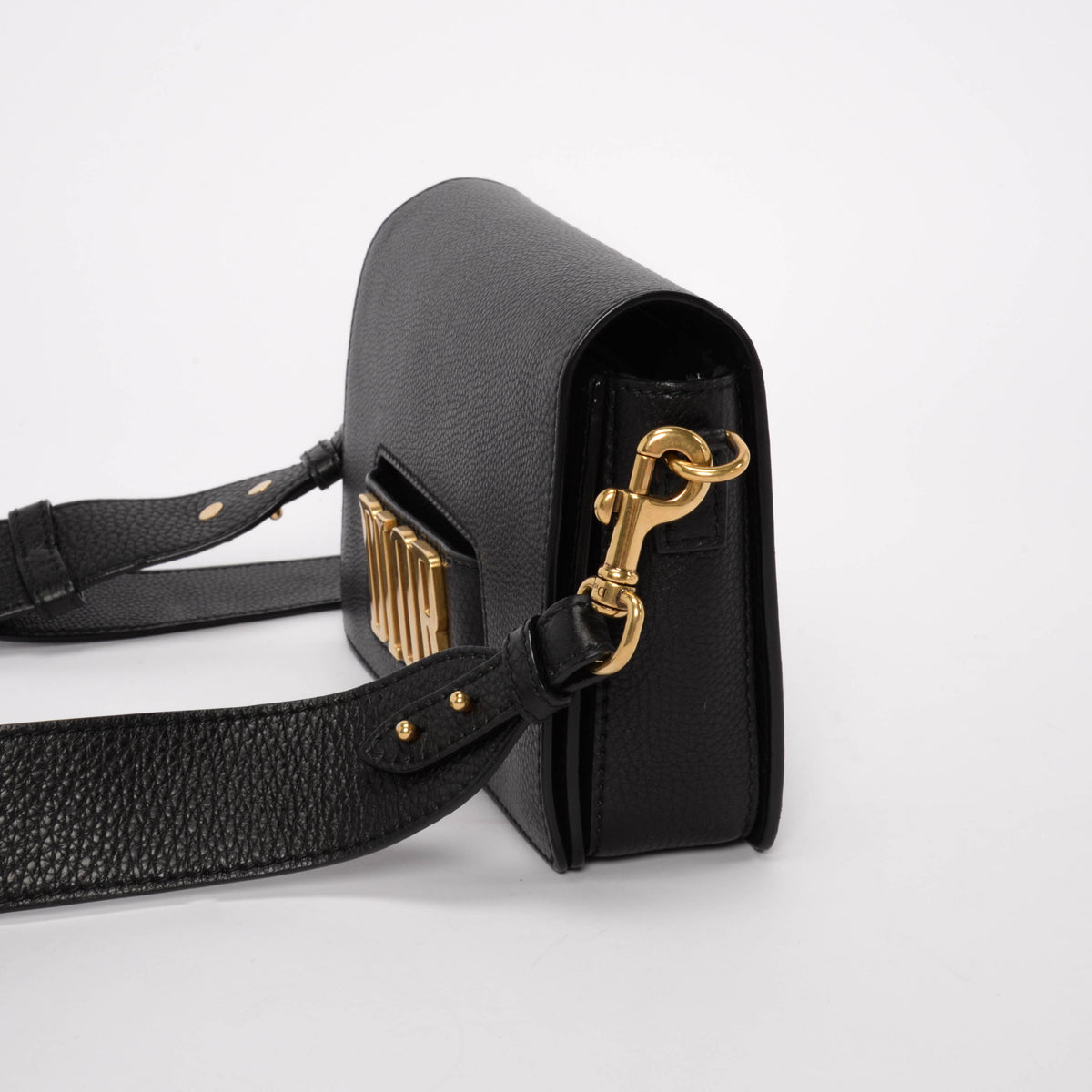 Dior Black Grained Calfskin Dio(R)evolution Flap Bag
