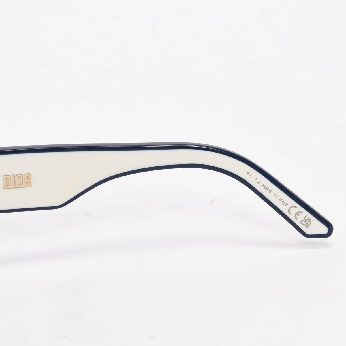 Dior White DiorPacific S1U Rectangular Sunglasses