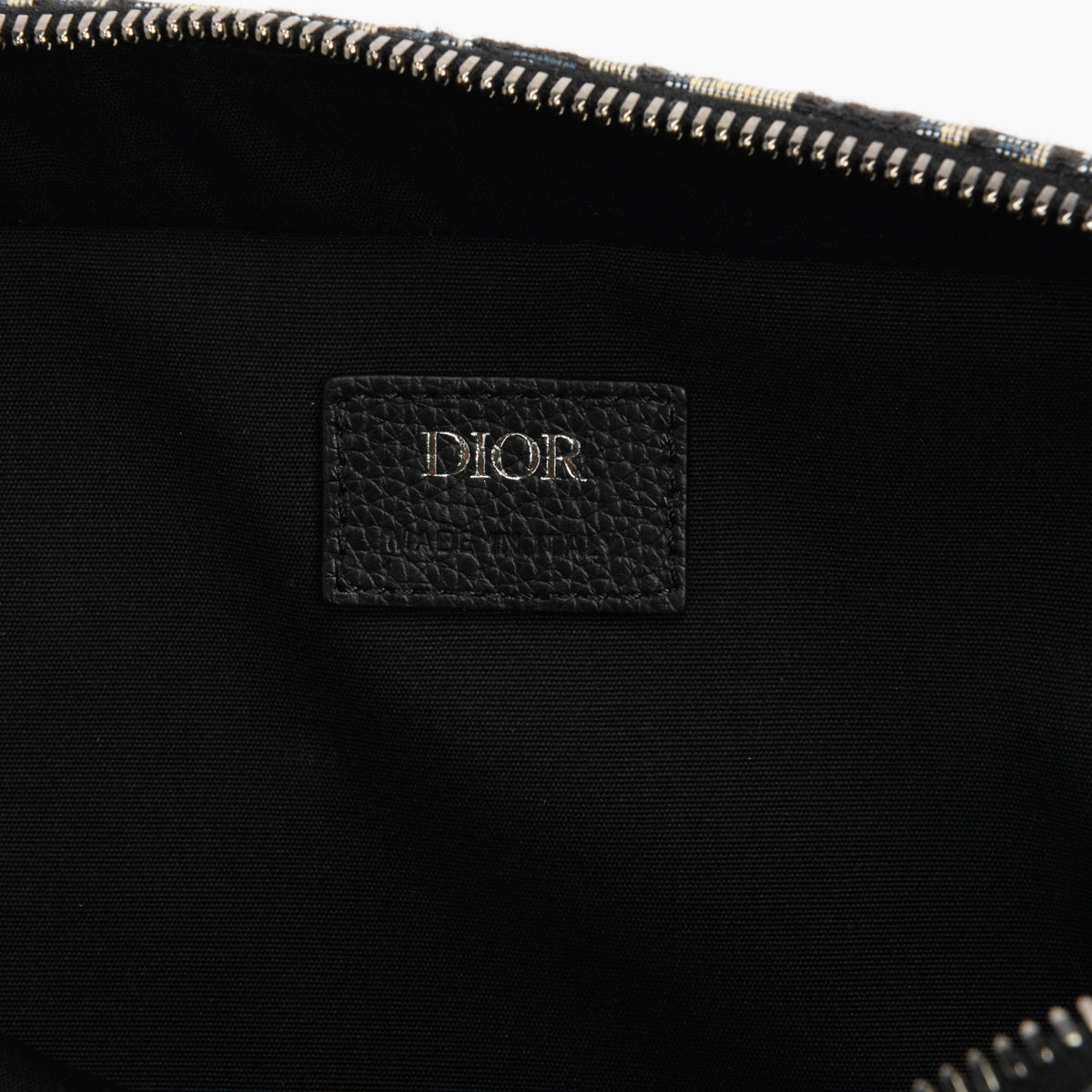 Dior Navy Oblique Jacquard Safari Bag