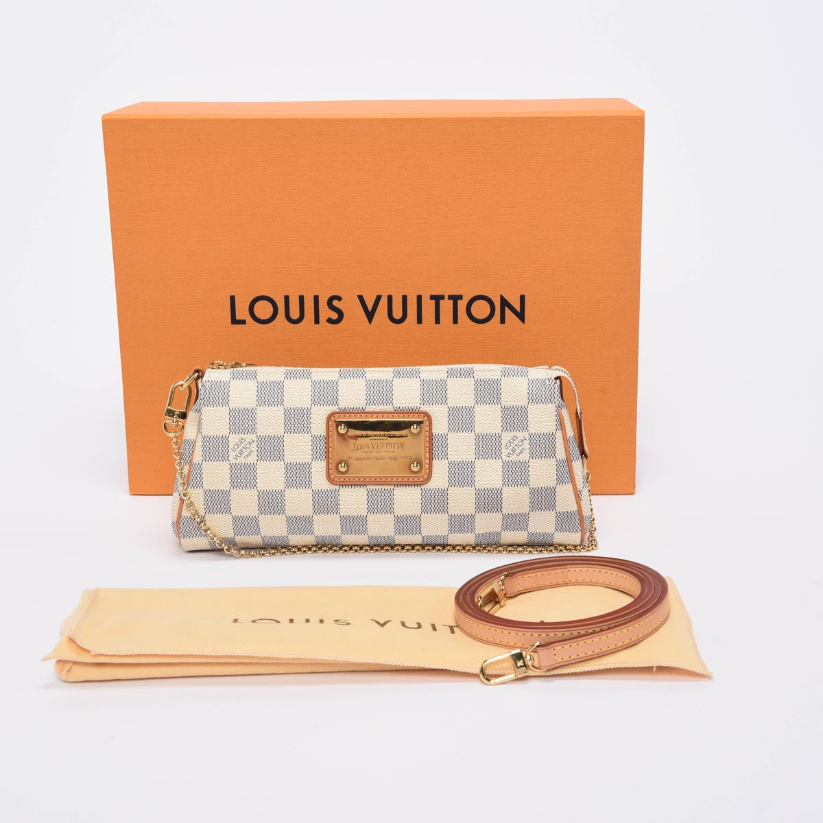 Louis Vuitton Damier Azur Eva Shoulder Bag