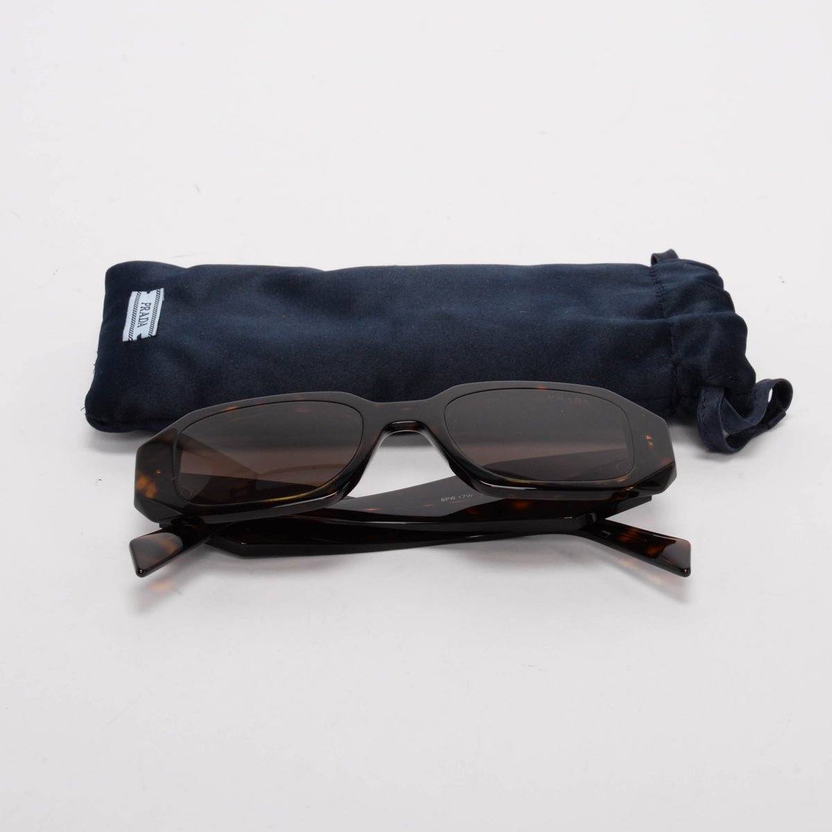 Prada Tortoise Acetate Scultoreo Sunglasses