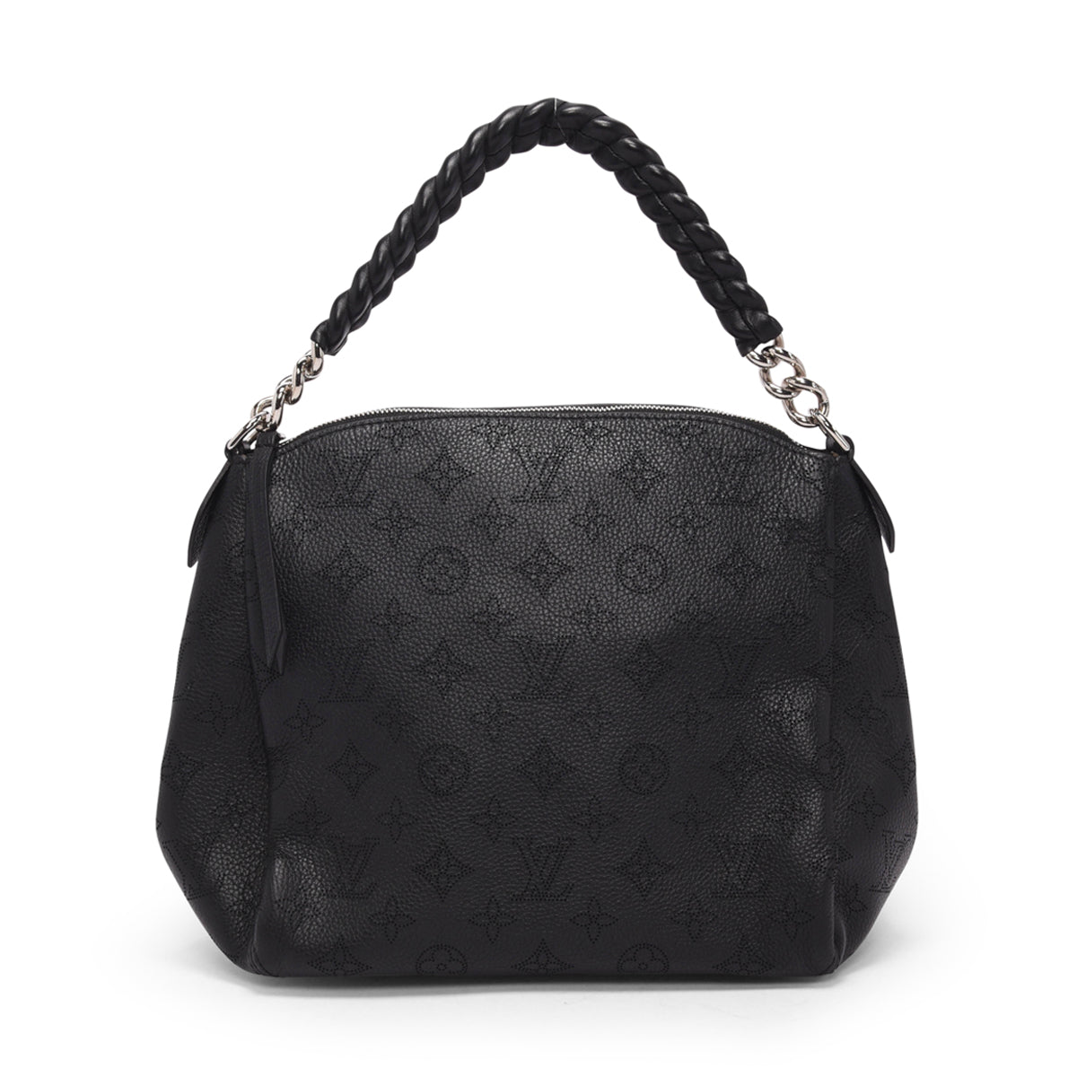 Louis Vuitton Black Mahina Babylone Chain BB