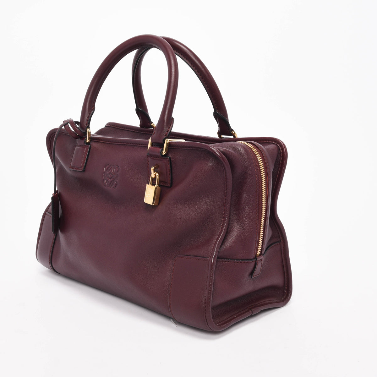 Loewe Bordeaux Nappa Calfskin Amazona 36 Bag