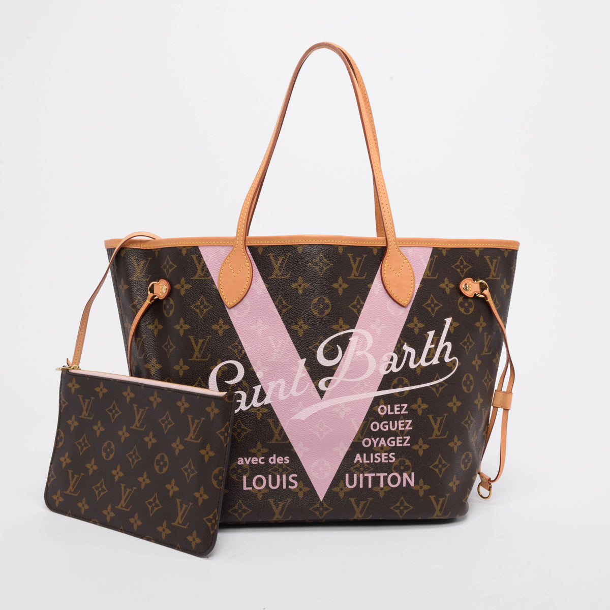 Louis Vuitton Monogram Saint Barth Neverfull MM