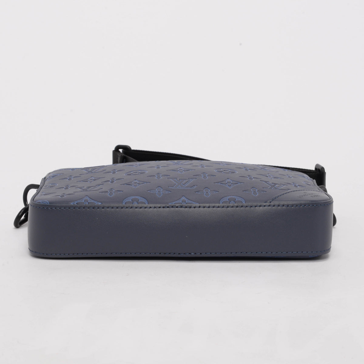 Louis Vuitton Blue Monogram Shadow Duo Messenger Bag