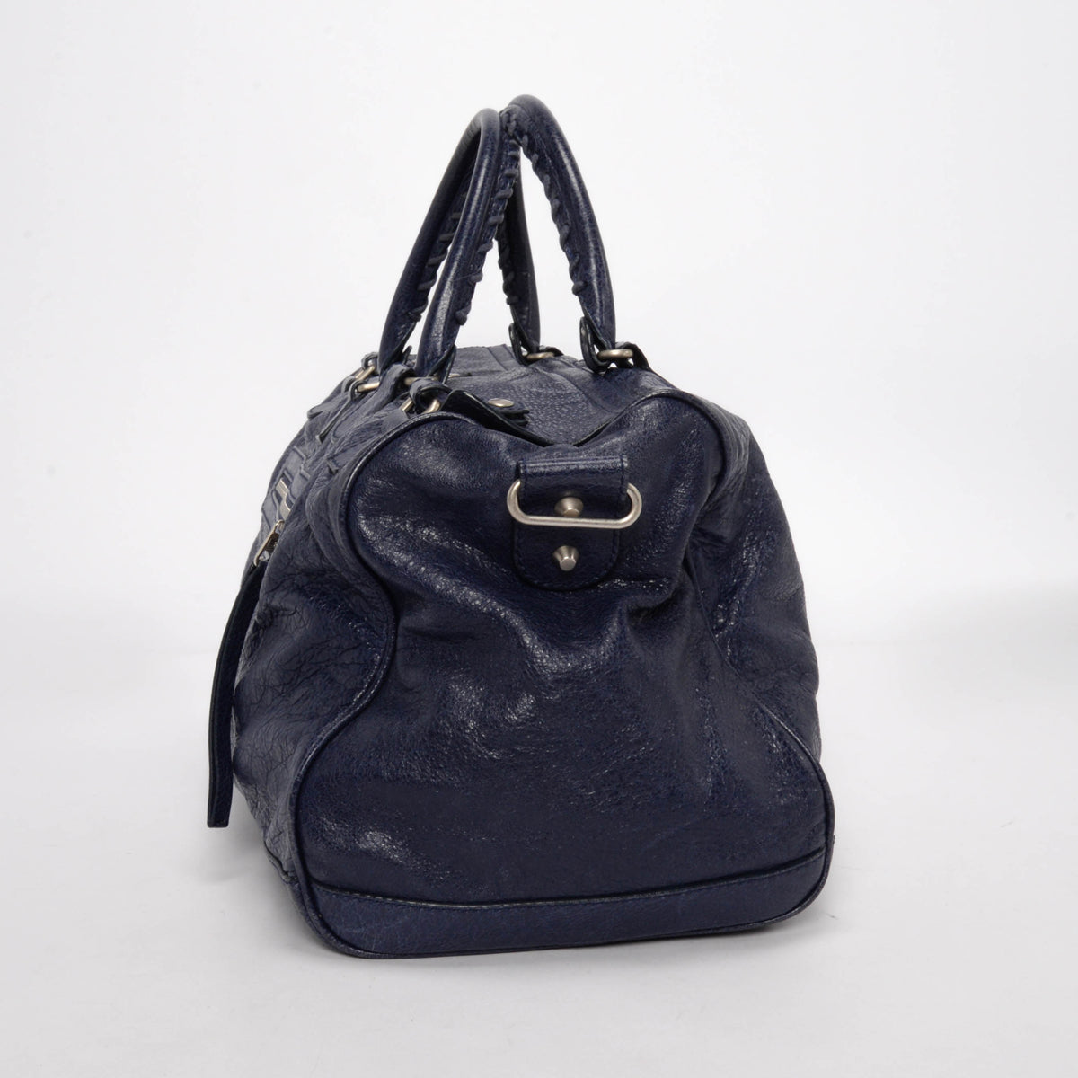 Balenciaga Indigo Arena Lambskin City Duffle Bag