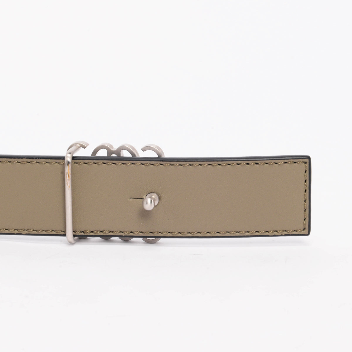 Loewe Bi-Colour Calfskin Reversible Anagram Belt