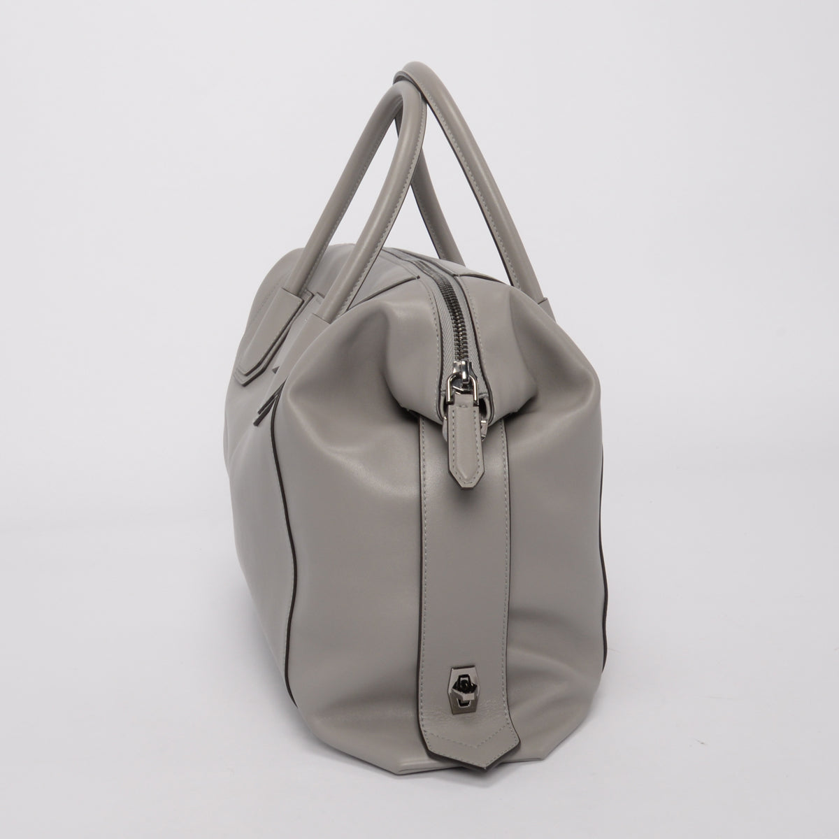 Givenchy Grey Soft Calfskin Medium Antigona Tote