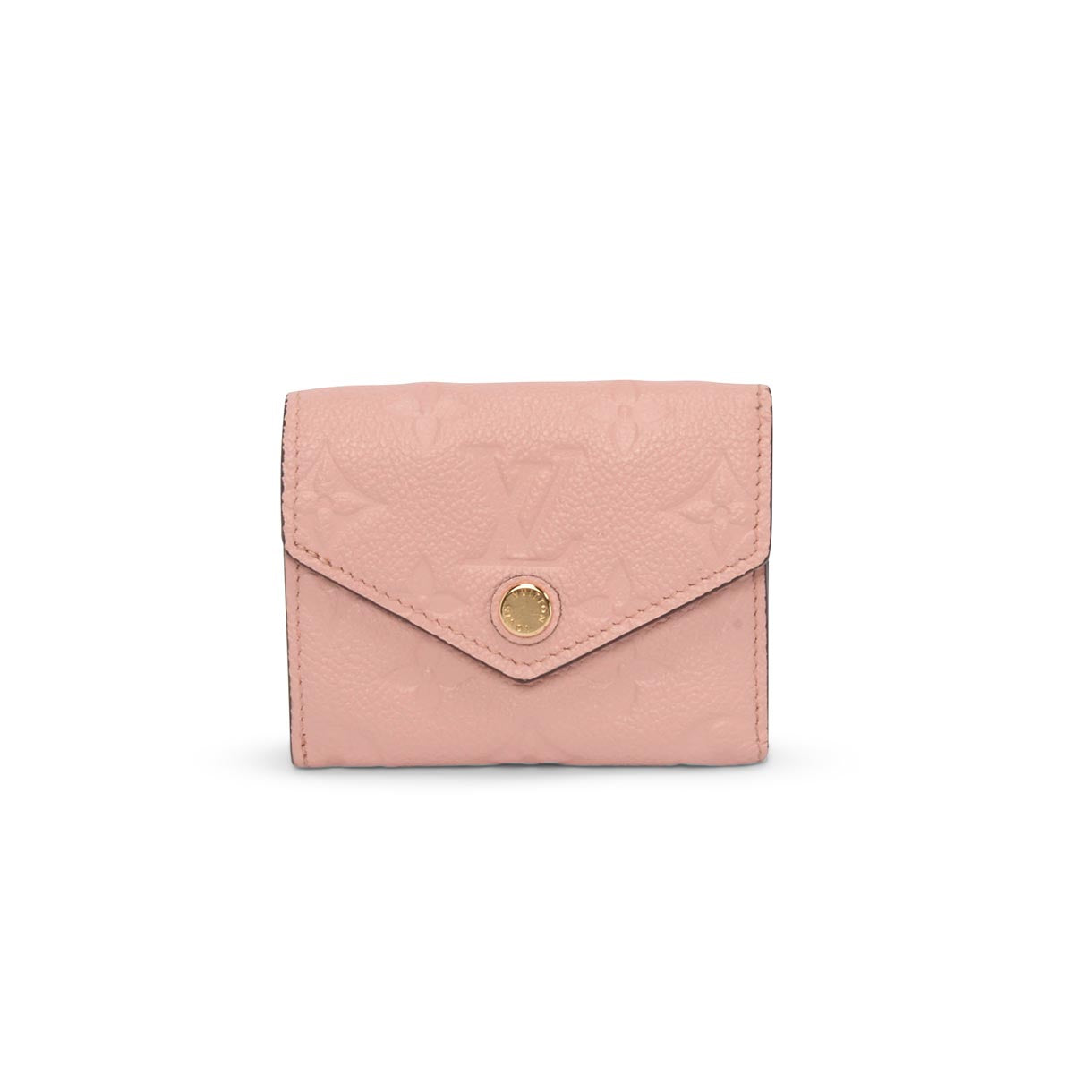 Louis Vuitton Rose Poudre Monogram Empreinte Zoe Wallet